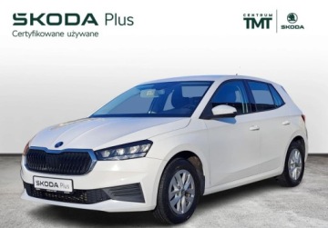Skoda Fabia IV 1.0 TSI 110KM 2022 Skoda Fabia Kamera Tempomat SmartLink 1.0 TSI 110KM Salon PL VAT-23 110KM