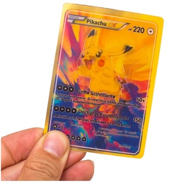 ТРЕХМЕРНЫЕ КАРТЫ POKEMON 3D СУМКА ИЗ 10 КАРТ, коллекция подарков на день рождения