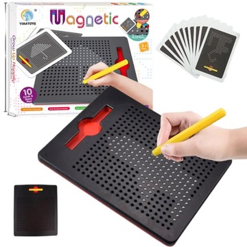 TABLICA MAGNETYCZNA KULKI 380 KULEK RYSIK KARTY