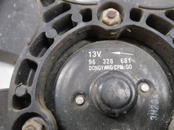 VENTILÁTOR CHLADIČŮ 96328681 CHEVROLET EVANDA I