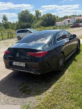 Mercedes CLS C257 2021 Mercedes-Benz CLS 2.0 Diesel 245KM 2021r bezwypadkowy, 1 właściciel, zdjęcie 2