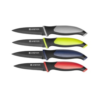 Nóż obierak Base 9 cm AMBITION MIX KOLORÓW