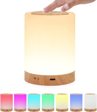 LAMPKA BIURKOWA BIURKO LED NOCNA 10 kolor