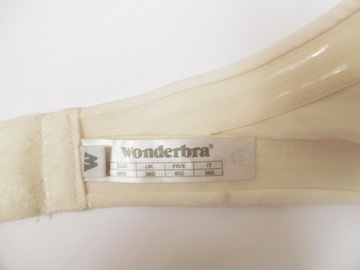 Wonderbra Ultimate Strapless z koronką ecru beż 80D