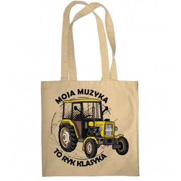 TORBA NA ZAKUPY PREZENT MOJA MUZYKA TO RYK KLASYKA