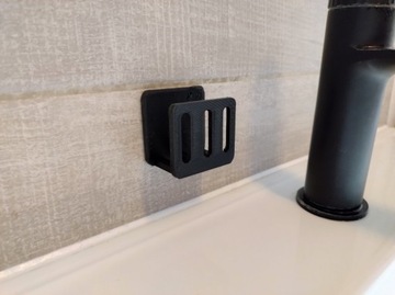 Держатель губки V1 для кухонной мойки, черный