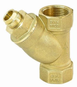 FILTR MAGNETYCZNY OSADNIKOWY SKOŚNY DO WODY 1 1/4