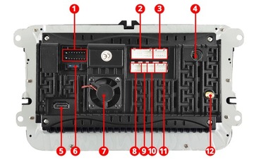РАДИО 9 ДЮЙМОВ ANDROID GOLF VI 6 VW PASSAT B6 B7