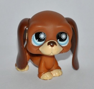 Littlest Pet Shop pies piesek basset Lps #808
