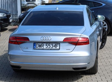 Audi A8 D4 Sedan Facelifting 4.2 TDI 385KM 2014 Audi A8 4,2 TDi Night View Webasto ACC Solar HUD Matrix 360° 4xGrzany Fotel, zdjęcie 33