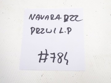 NISSAN NAVARA D22 97-01 SVAZEK INSTALACE DVEŘE LEVÝ PŘEDNÍ 24124-2S900 #784