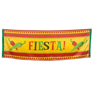 FLAGA MEKSYKAŃSKA BANER MEKSYK 75x220CM 54406