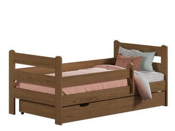 ДЕРЕВЯННАЯ ДЕТСКАЯ КРОВАТЬ KACPER 160X80 ДУБ