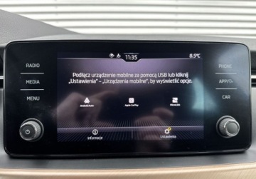 Skoda Kamiq Crossover 1.5 TSI 150KM 2023 Skoda Kamiq Style 1.5TSI 150KM Led Gwarancja Virtual ACC Kamera El.Klapa S, zdjęcie 25