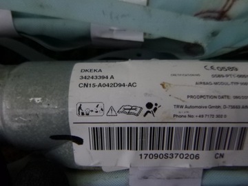 FORD ECOSPORT 12- ZÁVĚS PRAVÁ AIRBAG ULOŽENÍ OE