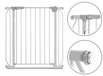 BRAMKA ZABEZPIECZAJĄCA ROZPOROWA LIONELO 105cm LED