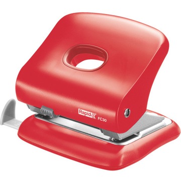 Dziurkacz RAPID FC30 30kartek jasnoczerwony 500036
