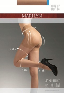 Моделирующие расслабляющие колготки для похудения Marilyn Plus Up 20 DEN 5-XL