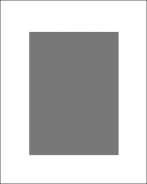 Passe-partout białe 59,4x84,1 cm na plakat 42x59,4