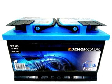 JENOX CLASSIC 74AH 680A 74 AH Батарея