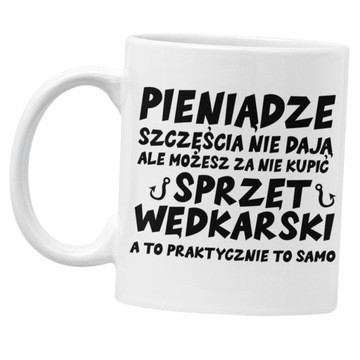 Kubek WĘDKARZA wędkarz prezent męża taty brata