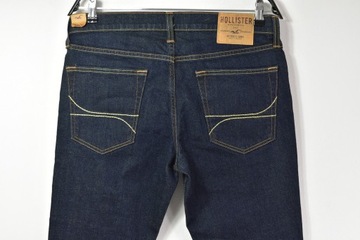 HOLLISTER SUPER SKINNY SPODNIE RURKI JEANS w33 L32