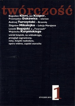 Twórczość nr 1/2013 Kierc Turczyński Mikołejko