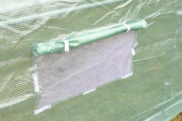 Накрытие фольгированного тоннеля садовой теплицы 2х3,5 м.