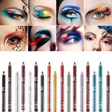 1шт. Блестящая подводка для теней для век, долговечная W