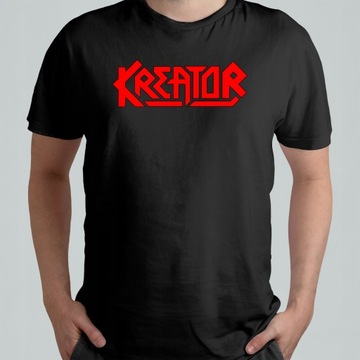 Koszulka Z Nadrukiem T-shirt Męski Kreator Hard Rock r. L #22