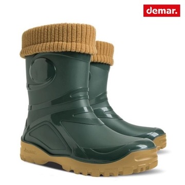 DEMAR YOUNG FUR 2 Утепленные польские резиновые сапоги, размер 36