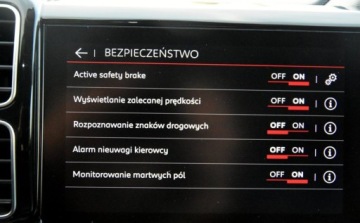 Citroen C5 Aircross SUV 2.0 BlueHDI 178KM 2020 Citroen C5 Aircross SKORA Alusy LED Navi. grzane Fotele BLIS linne assist, zdjęcie 36