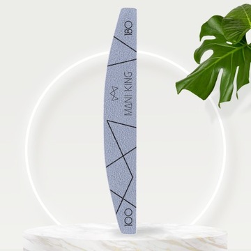 Пилочка для ногтей Manicure Crescent Boat 100/180 Mani King Set 25 шт.