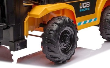 ВИЛОЧНЫЙ ПОГРУЗЧИК JCB ДЕТСКИЙ АККУМУЛЯТОР 12В 2x45ВТ ДИСТАНЦИОННЫЙ