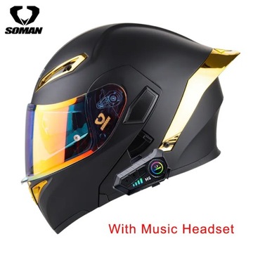 Kask z podwójnym obiektywem DOT Kaski modułowe Kaski motocyklowe Capacetes