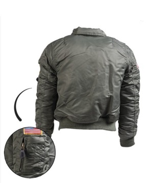 ДЕТСКИЙ ЗИМНИЙ БОМБЕР CWU ХАКИ М