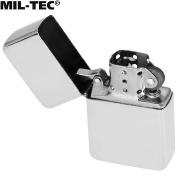 БЕНЗИНОВАЯ ЗАЖИГАЛКА MIL-TEC, тип ZIPPO, СТАЛЬ