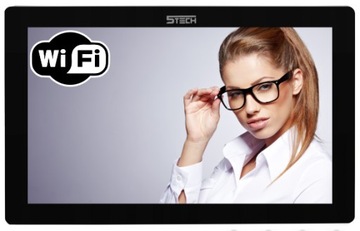 5TECH WIFI 7-дюймовый видеодомофон на две семьи, черный