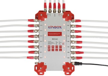 МУЛЬТИПЕРЕКЛЮЧАТЕЛЬ 5 ВХОДОВ 16 ВЫХОДОВ LINBOX 5X16 5/16