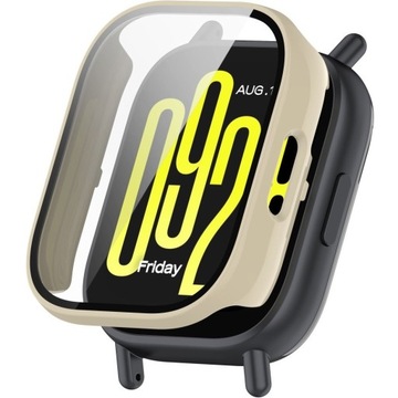 2w1 ETUI + SZKŁO HARTOWANE DO XIAOMI REDMI WATCH 5 LITE CASE OBUDOWA
