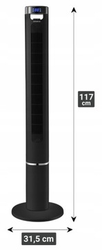 Мощный тихий охлаждающий вентилятор Напольный вентилятор Ионизатор колонны XXL