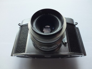 EXA II + Tessar 50 мм 1:2,8 Carl Zeiss Jena - рабочий