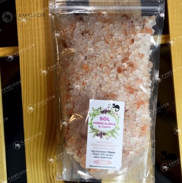 SÓL HIMALAJSKA DO KĄPIELI różowa GRUBA 500G 0,5kg