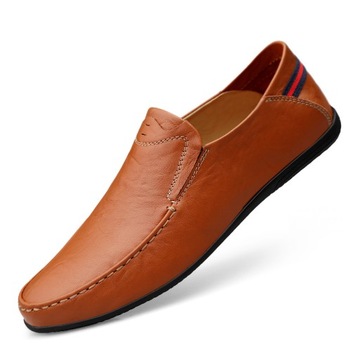 Мужские повседневные лоферы из натуральной кожи Penny Loafer
