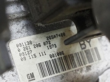 OPEL CORSA КОМБО-КОНТРОЛЛЕР 0261206072 09115111 BY