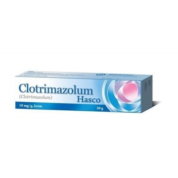 CLOTRIMAZOLUM - Lek w postaci kremu o działaniu przeciwgrzybiczym