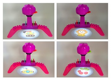 Проектор для рисования 32 слайдов-маркеров