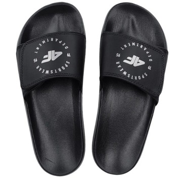 KLAPKI CHŁOPIĘCE 4F SPORTOWE GUMOWE BASENOWE NA LATO PO DOMU DZIECIĘCE