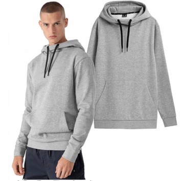 4F Bluza OCIEPLANA Męska BLM352 > XL