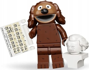 LEGO MINIFIGURES 71033 MUPPETY Nr1 Pies Rowlf